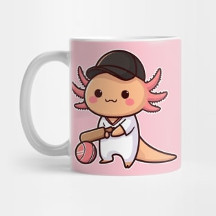 axolotl Funny cricketer Mug